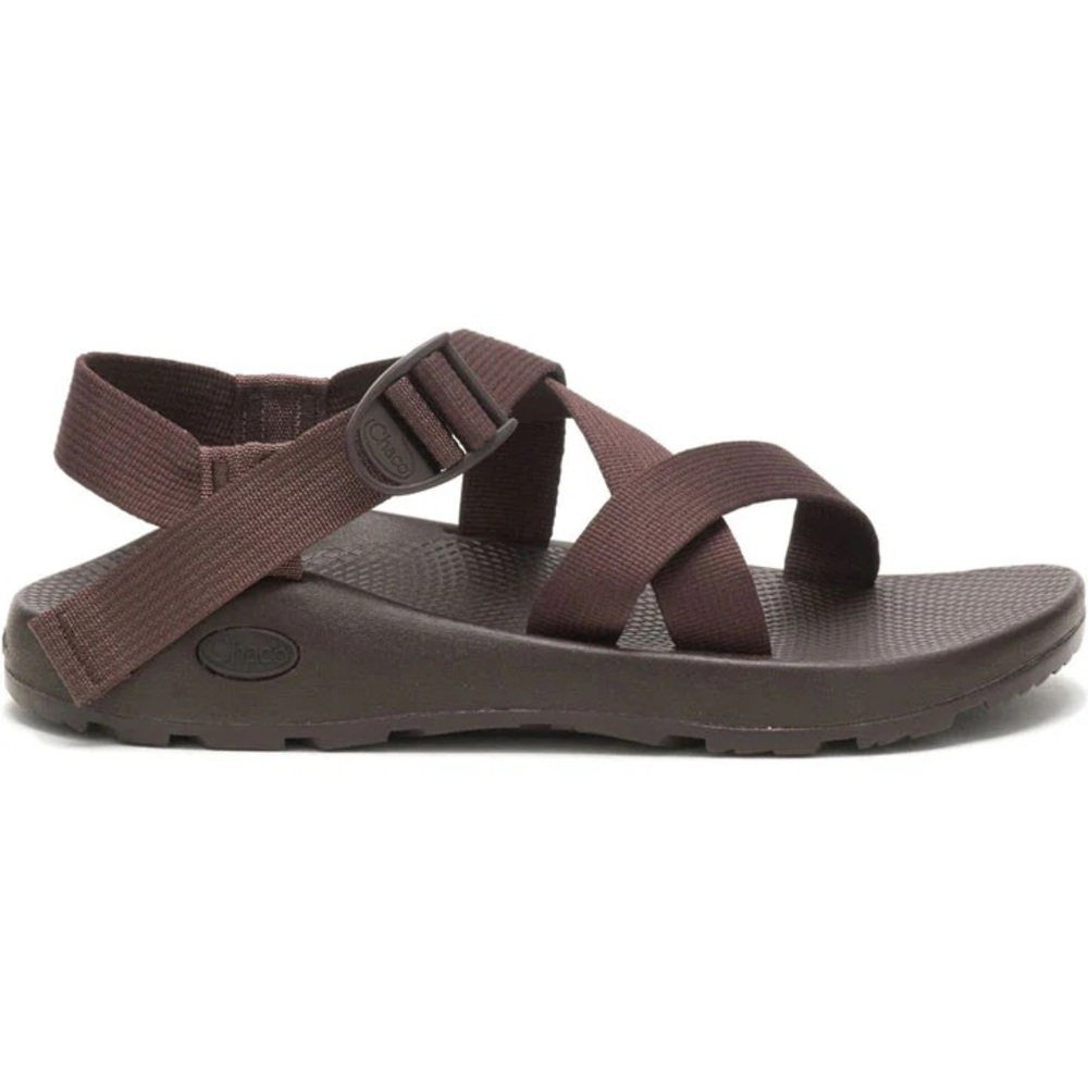Brown Sandals with Textured Soles